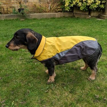 Жовтий теплий зимовий одяг для собак XL, водонепроникна куртка з флісовою підкладкою