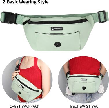 Сумка для собак з відділенням для ласощів та рулеткою для збору відходів, поясна/поясна сумка, підходить для жінок та чоловіків, для дресирування цуценят, подарунок для любителів собак, зелений нейлон