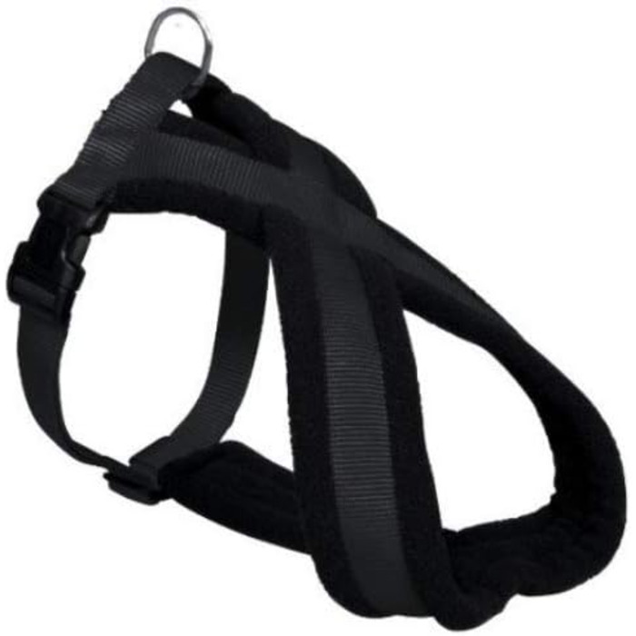 Шлейка для собак TRIXIE Premium Touren, чорна, L-XL (70-110 см), для великих собак