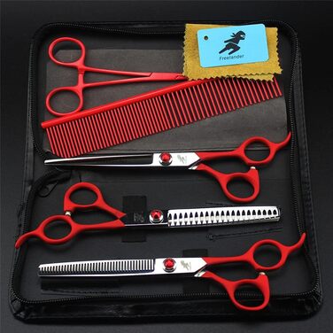 Набір професійних ножиць для грумінгу собак, 7 дюймів, нержавіюча сталь