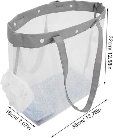 Транспортна сумка для котів та собак ORFOFE з дихаючого сіткоподібного матеріалу, 35x32x18 см, легка та портативна