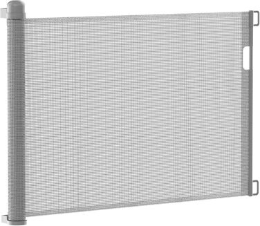 Захист для воріт NAIZY: ролетний захист для собак та дітей, 180 см, сірий