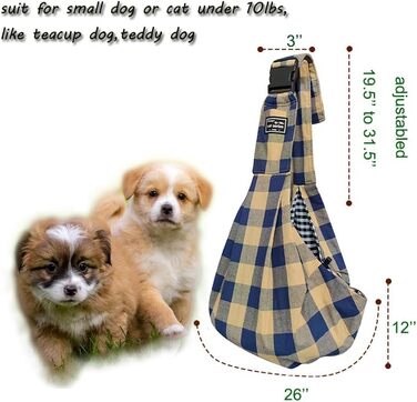 Сумка-переноска для собак та котів, регульована, сітка, для маленьких тварин до 4,5 кг, хакі