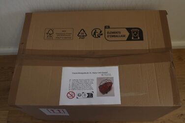 Корзина для велосипеда Marcus Hundefahrradkorb XL для багажника з лози з металевою сіткою та подушкою. Корзина для покупок, для котів та собак.