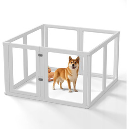 Вольєр для собак Citylife 8-TLG, 75 см, розкладний, для собак, котів, кроликів, 120x120x75 см