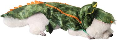 Теплий костюм крокодила для собак FRCOLOR: м'який, зручний, для маленьких собак, цуценят та котів. Ідеально для фотосесій, свят та Хелловіну (2 шт.)