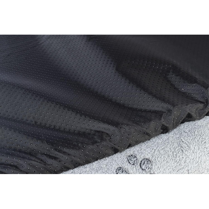 Крісло-ліжко для собак TRIXIE Nando, 60x50 см, сірий - м'яке ліжко з піною, кошик для середніх собак, неслизьке, 37845