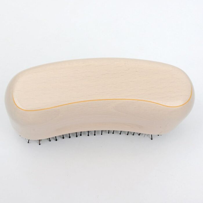 Бурштук для видалення підшерстка для собак та котів | Силіконовий гребінь для грумінгу | Ідеально для довгошерстих тварин | Білий