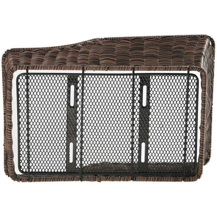 Фahrradkorb LTJ 030017: Кошик на багажник для велосипеда, пластик, ротанг