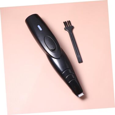 UKCOCO Тример для собак та котів: безпечний електричний триммер для стрижки подушечок лап, без олії, чорний