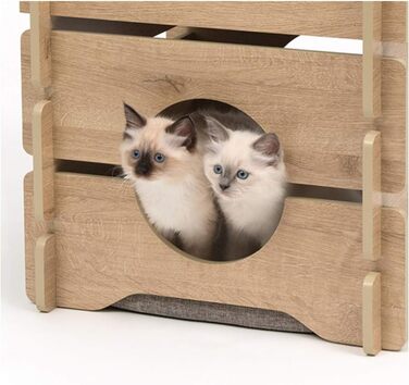 Котячий будиночок Catit Vesper Cottage з дуба, меблі для котів