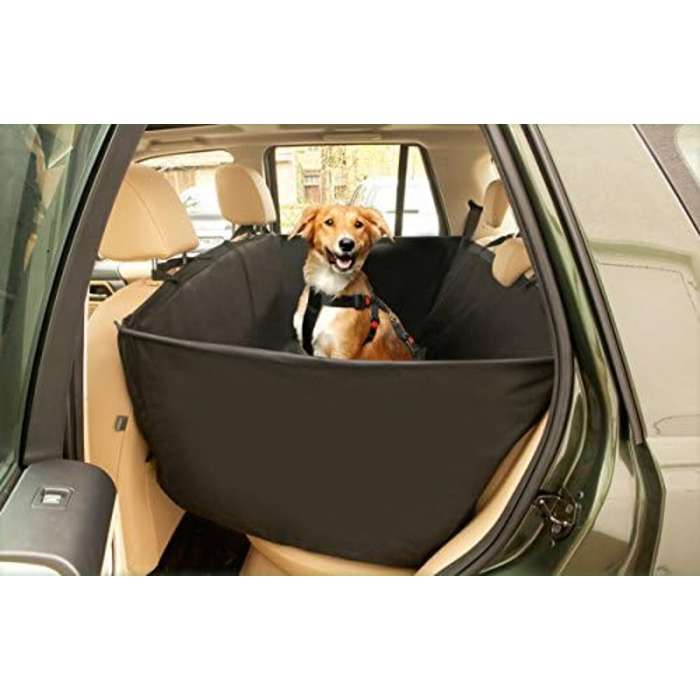 Автогамак Karlie Car Guard Cabin для захисту салону, 135×148 см, чорний