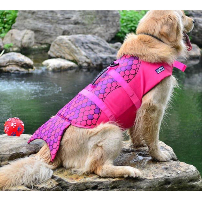 Світшот для собак, професійний, для тренувань, з ручкою для підйому, косплей, розмір S, русалка