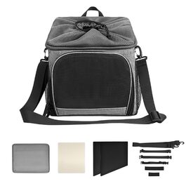 Крісло для собак у велосипеді Hobngmuc, дихаючий кошик, легкий, знімний мішок, підходить для заднього двору, гір, кемпінгу, походів