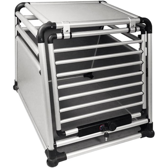 NOBBY 62324 Карбокс алюмінієвий з заокругленими кутами, 59x55x49 см (90x78x20 см)