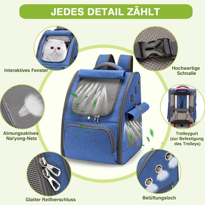 Рюкзак-переноска для собак і котів ALLSOPETS, складаний, дихаючий, з сонцезахистом, для подорожей, кемпінгу та прогулянок, колір ягідно-рожевий