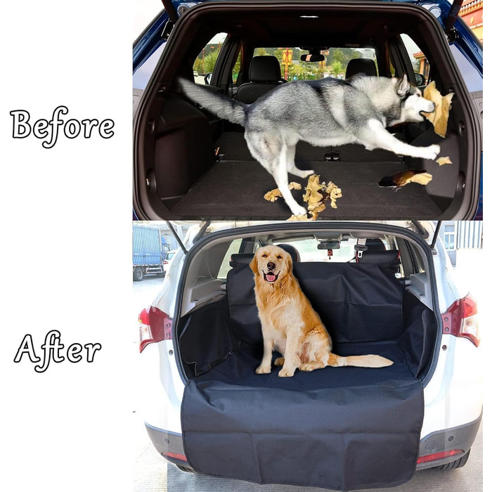 Захист для багажника автомобіля від бруду та подряпин для собак AUTOXBERT, універсальний, вологостійкий, 102x51 см