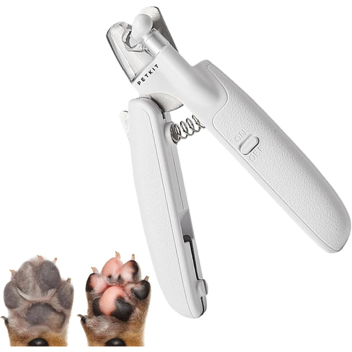 Набір для стрижки кігтів тварин з LED-підсвічуванням, прецизійний, для собак та котів