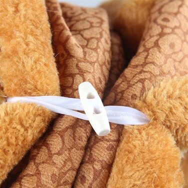 Туннель для котів DHGTEP складний, іграшка-труба для кошенят, з віконцем, бежевий