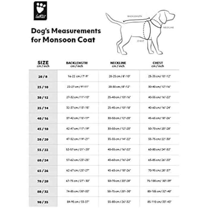 Дощовик для собак Hurtta Monsoon, BlackBerry, 61 см (90 см, Rosehip)