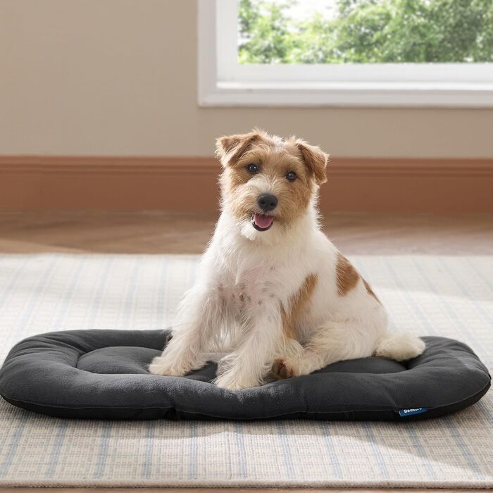 Кілт для собак BEDSURE - м'яке та зручне ліжко для великих собак, 89x56 см, антиковзаюча підкладка, темно-сірий