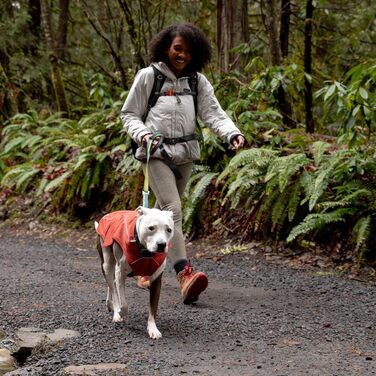 RUFFWEAR утеплена куртка для собак з флісом, червона, XS, зносостійка, для холодної погоди