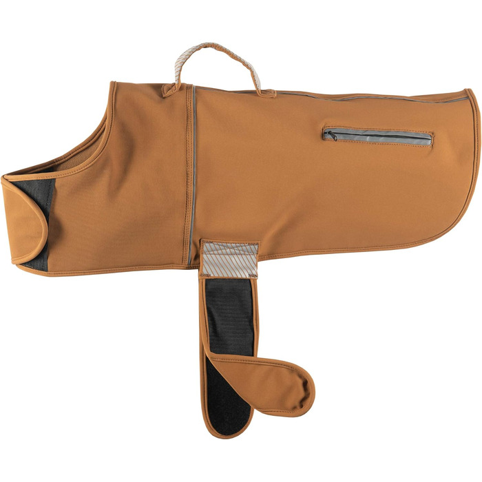 Собача жилетка Carhartt Quick Duck Jac, водовідштовхувальна, бавовняний канвас, коричнева, розмір L