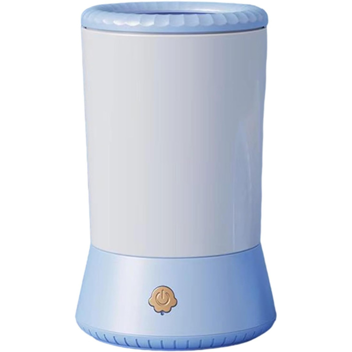 Автоматичний очищувач лап для собак – перезаряджається від USB, синій | Для середніх та великих собак, 17x10,6x9,6 см | М'який силікон, довговічний