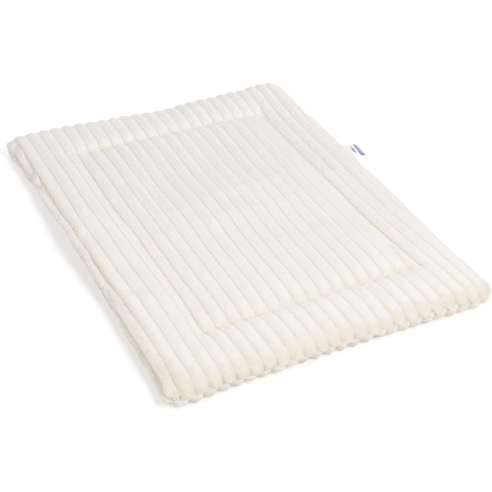 Wallace & Jones Лежанка для собак маленьких порід, 60 x 45 см, Cardi, лежанка для собак, лежанка з м'якого корду, бежева