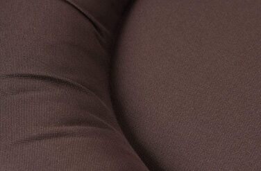 Ліжко для собак Knuffelwuff Lucky In/Outdoor - велике, коричневе, 140 x 105 x 14 см