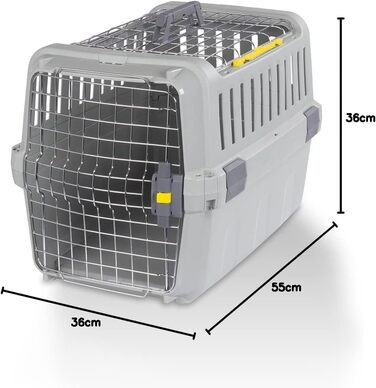 Транспортна переноска для собак Knuffelwuff Interstate S, 55 x 36 x 36 см