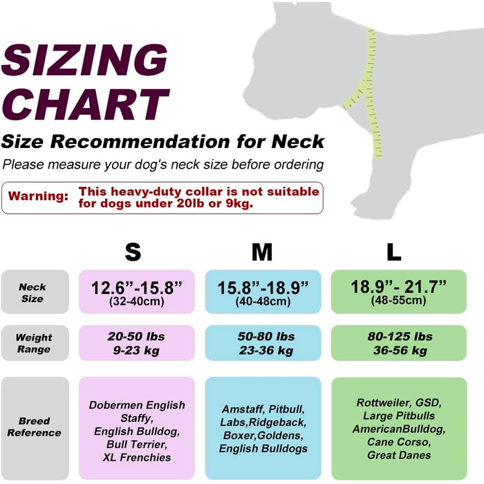 Тактичне обгортання для собак TSPRO, міцне обгортання з металевою застібкою, 3,8 см, регульоване та товсте для собак середніх та великих порід (зелене M), розмір M-H (регульоване 40-48 см), зелене