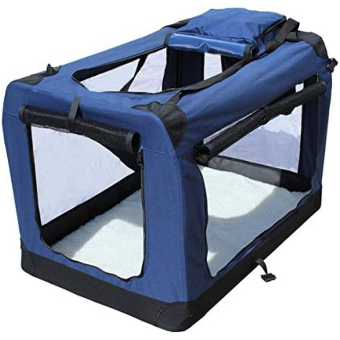 Транспортна сумка YATEK для дрібних тварин, складана переноска для собак та котів, з кишенями, 102 x 8 x 68 см