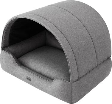 Кімната для собак, ліжко для собак та котів, хатинка для тварин, ліжко для домашніх тварин, будиночок для собак, лежанка для собак, диван для собак, кошик-софа, подушка для собак, місце для сну, графіт, 60x47 см