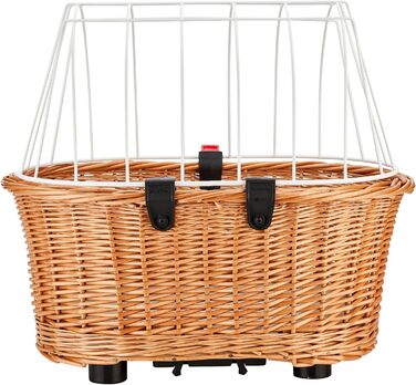 Велосумка KLICKfix Doggy Basket, чорна, M, Racktime