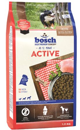 Сухий корм для собак Bosch HPC Active з 30% свіжого м'яса птиці, 15 кг
