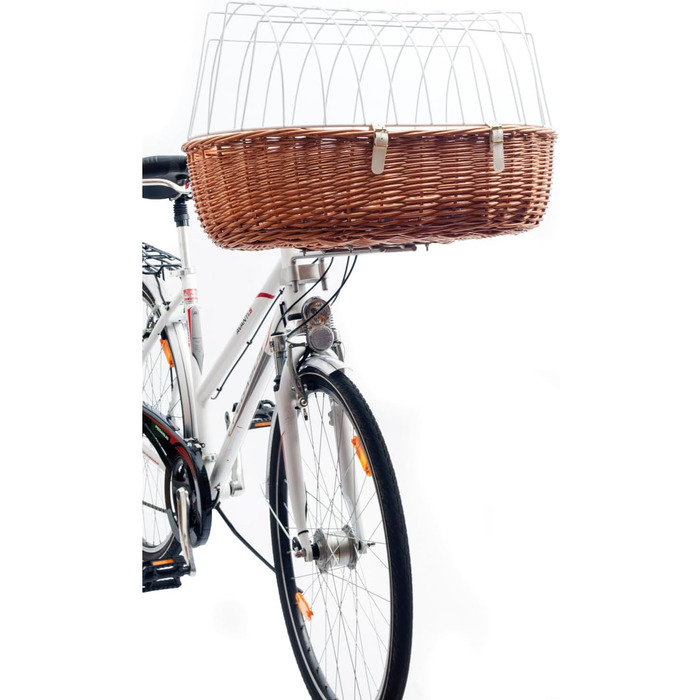 Корзина для велосипеда Aumüller з тваринами, кріплення до рульової колонки (переднє)