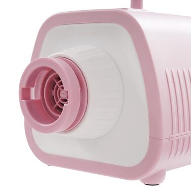 Пилосос для шерсті собак і котів з LED-підсвічуванням та сенсорним екраном, 9 режимів, регулювання повітря та температури, 3 насадки, рожевий