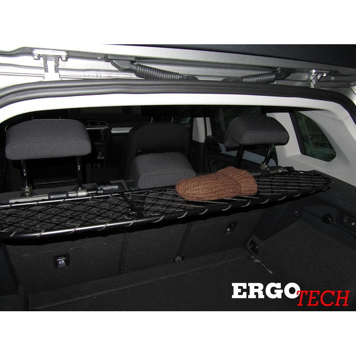Сітка розділювач для Volkswagen Tiguan (2016-2024) ERGOTECH RDA65-S8 - для собак та багажу