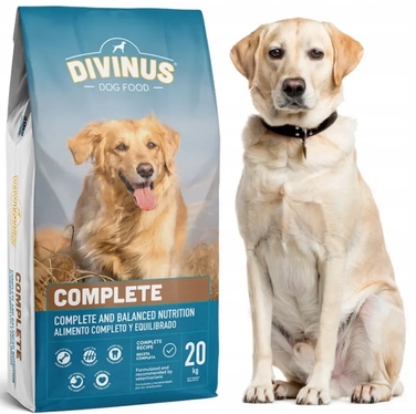 Повний сухий корм для дорослих собак Divinus Dog з вітамінами, 20 кг