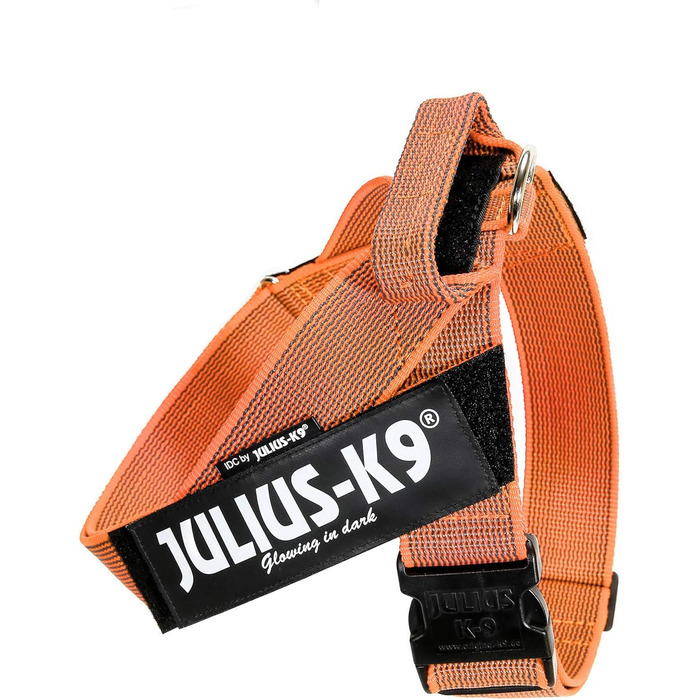 Шлея Julius-K9 Color & Gray для собак, нейлон, регульована
