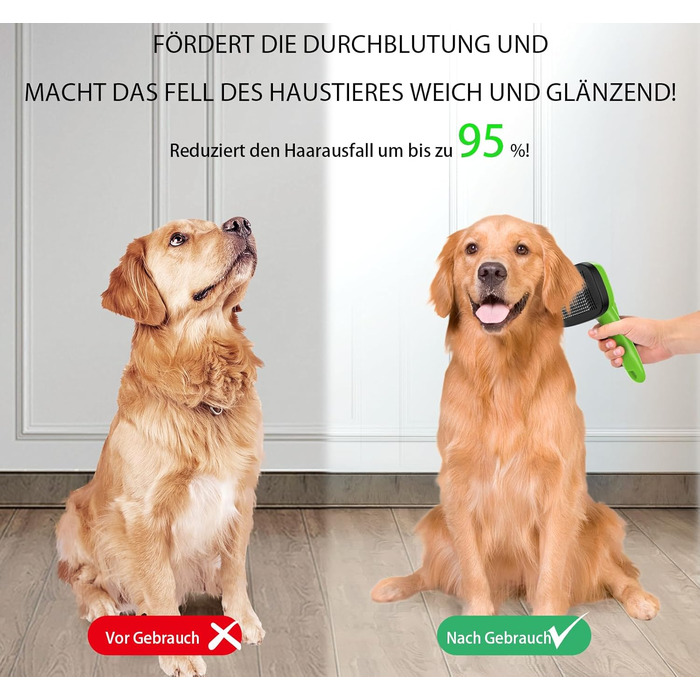 Набір для догляду за собаками (5 шт.) - щітка для вичісування линяючого хутра собак та котів. Видаляє відмерте хутро та запобігає утворенню ковтунів. Колір: блакитний (5 шт.), зелений (3 шт.)