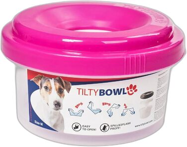 Миска для собак Tilty Bowl розмір M (рожева)