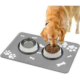 Килимок для собак та котів Lurowo, швидковисихаючий, надпоглинутий, миючий, з антиковзаючим покриттям, 40 x 60 см, дизайн 