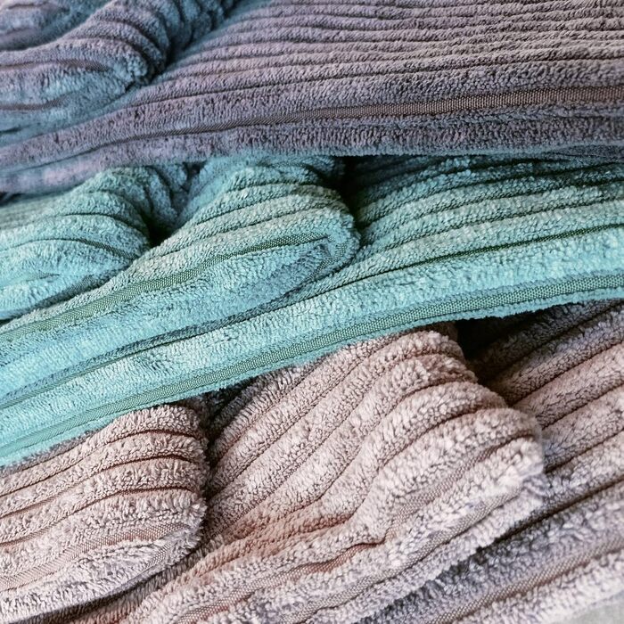 Лежак для собак 4L Textil ZOE, великий, знімний чохол, 120x100 см, смугастий, праний, матрац для великих собак