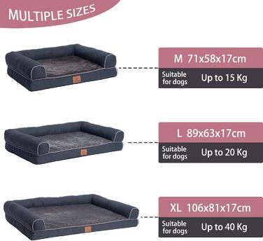 Ортопедичне лежанка для собак преміум-класу з піною 