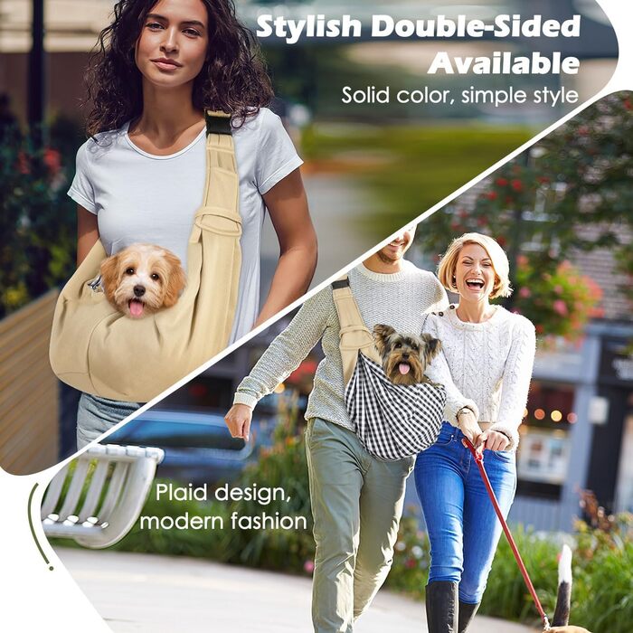 Pawaboo: Сумка-переноска для собак та котів, Outdoor, до 5.5 кг, Квіти + Чорний (Хакі)