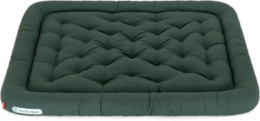 Ортопедичне ліжко для собак Doctor Bark, XL (100x85 см), зелене, 95°C, гігієнічне, міцне та зручне