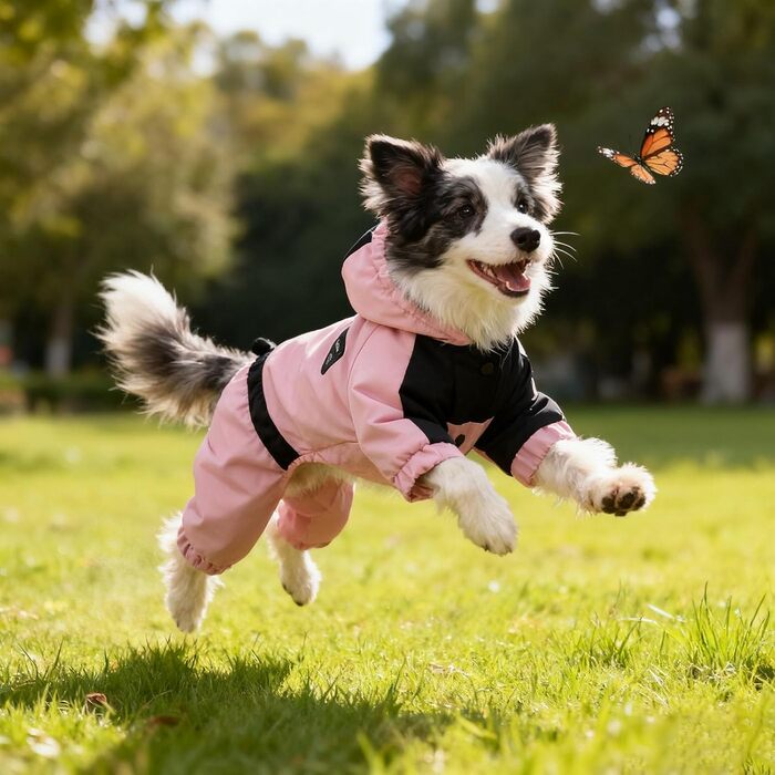 Теплий зимовий костюм для ляльки з капюшоном, 28 см