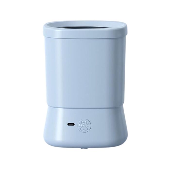 Очисник лап для собак, портативний, 2 швидкості, вологостійкий, для ванни, дому, подорожей, прогулянок (блакитний)